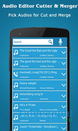 download audio editor cutter merger cho android