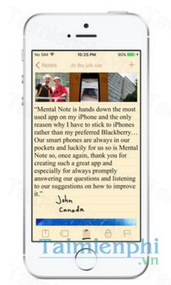 download mental note lite cho iphone