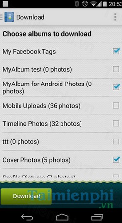 download myalbum cho android