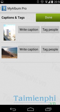 download myalbum cho android