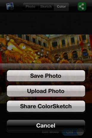 PicArts ColorSketch for iOS