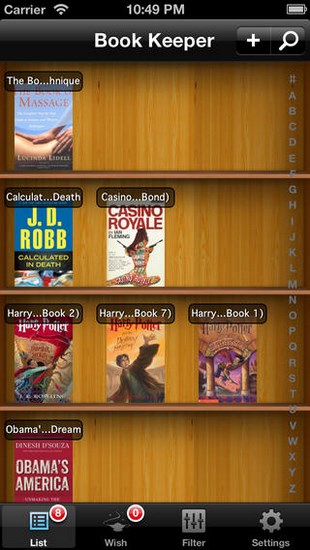 Book Keeper for iOS