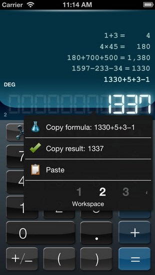 Calculator HD for iPhone