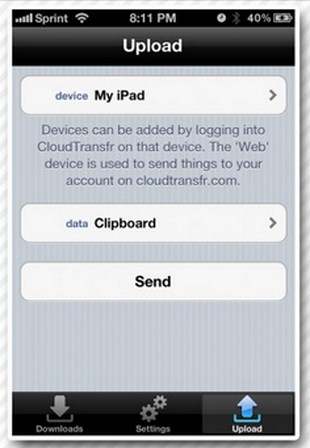 CloudTransfr for iOS