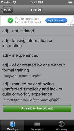 Dictionary! for iPhone