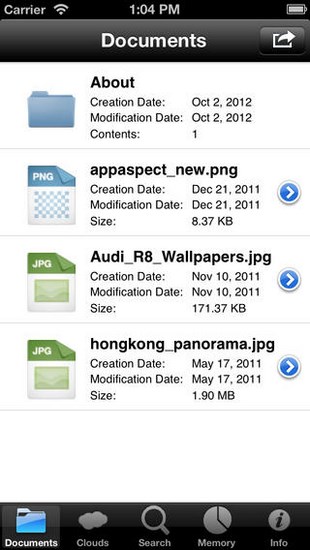 Document Manager Lite for iOS