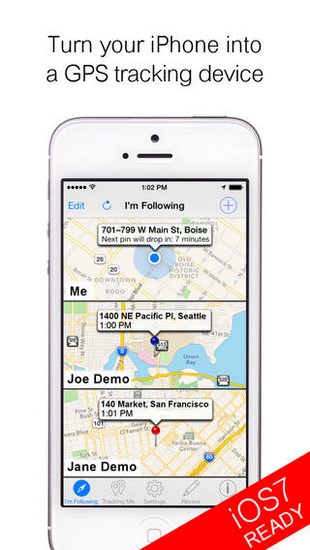 GPS Phone Tracker for iOS