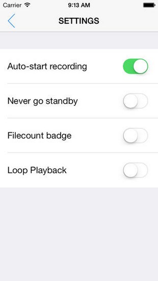 Instant Audio Recorder Lite For iOS