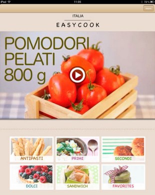 Italia EasyCook for iPad