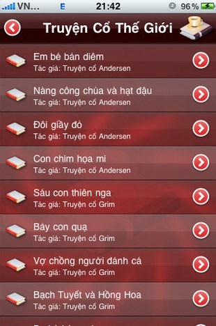 iTruyện for iPhone