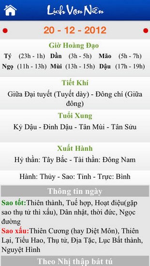 Lich Viet Free for iOS