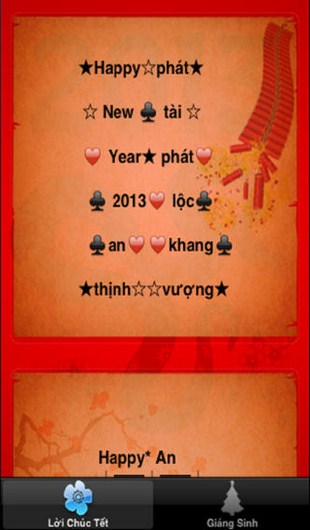 Lời Chúc Tết 2013 for iOS