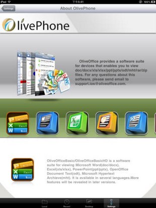 OliveODTHD for iPad