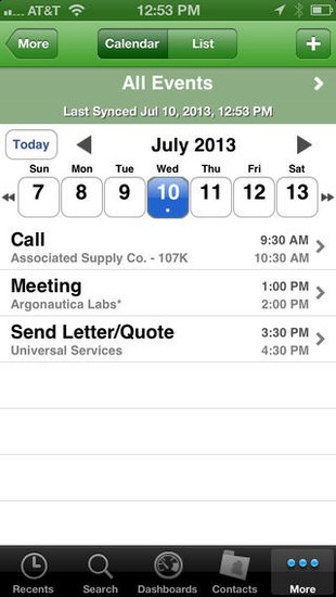 Salesforce Mobile for iPhone