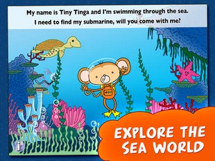 Tickle Finger Under the Sea HD for iPad
