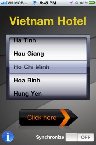 Vietnam Hotel for iPhone
