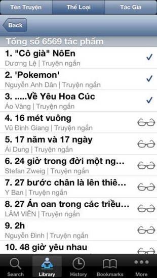 VN Thư Quán Offline for iOS