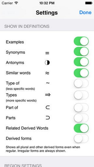 WordWeb Dictionary for iPhone