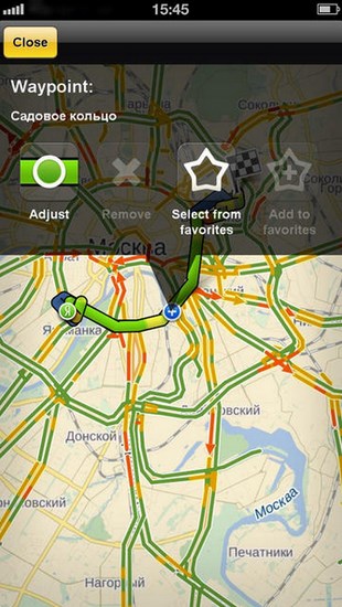 Yandex.Navigator for iOS
