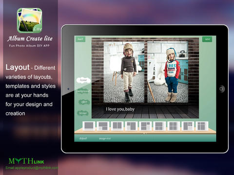 Album Create Lite for iPad