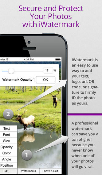 iWatermark Free for iOS