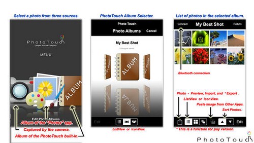 PhotoTouch for iOS