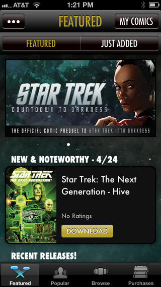 Star Trek Comics for iOS