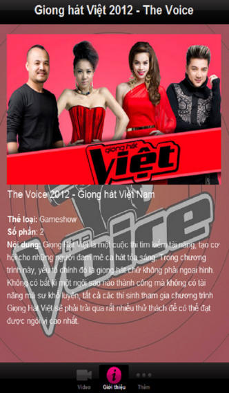 The Voice 2012 for iOS