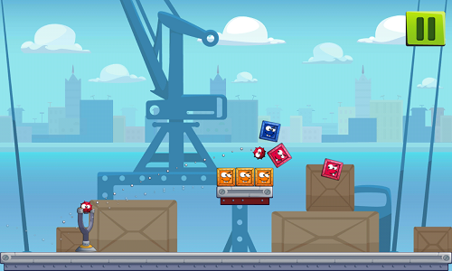 Knock down boxes for Android