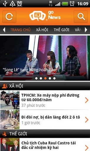 goNews for Android