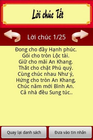 SMS tết Việt Nam 2013 for Android