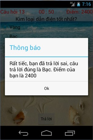 Trắc nghiệm kiến thức for Android