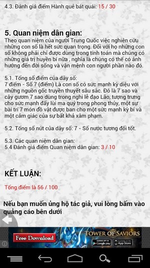 Xem số theo phong thủy for Android